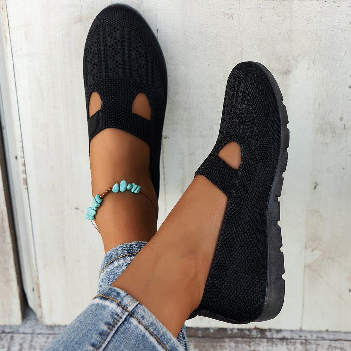 THE SLIP-ON SLIDES