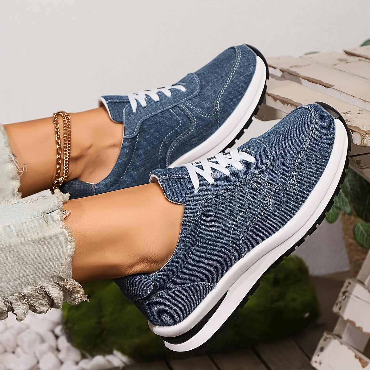 THE DENIM SNEAKERS