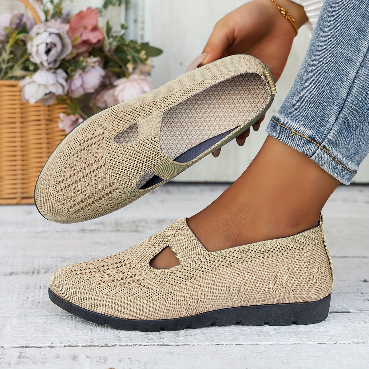 THE SLIP-ON SLIDES