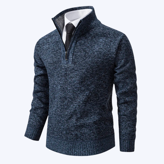 THE CASUAL KNITTED ZIPPER