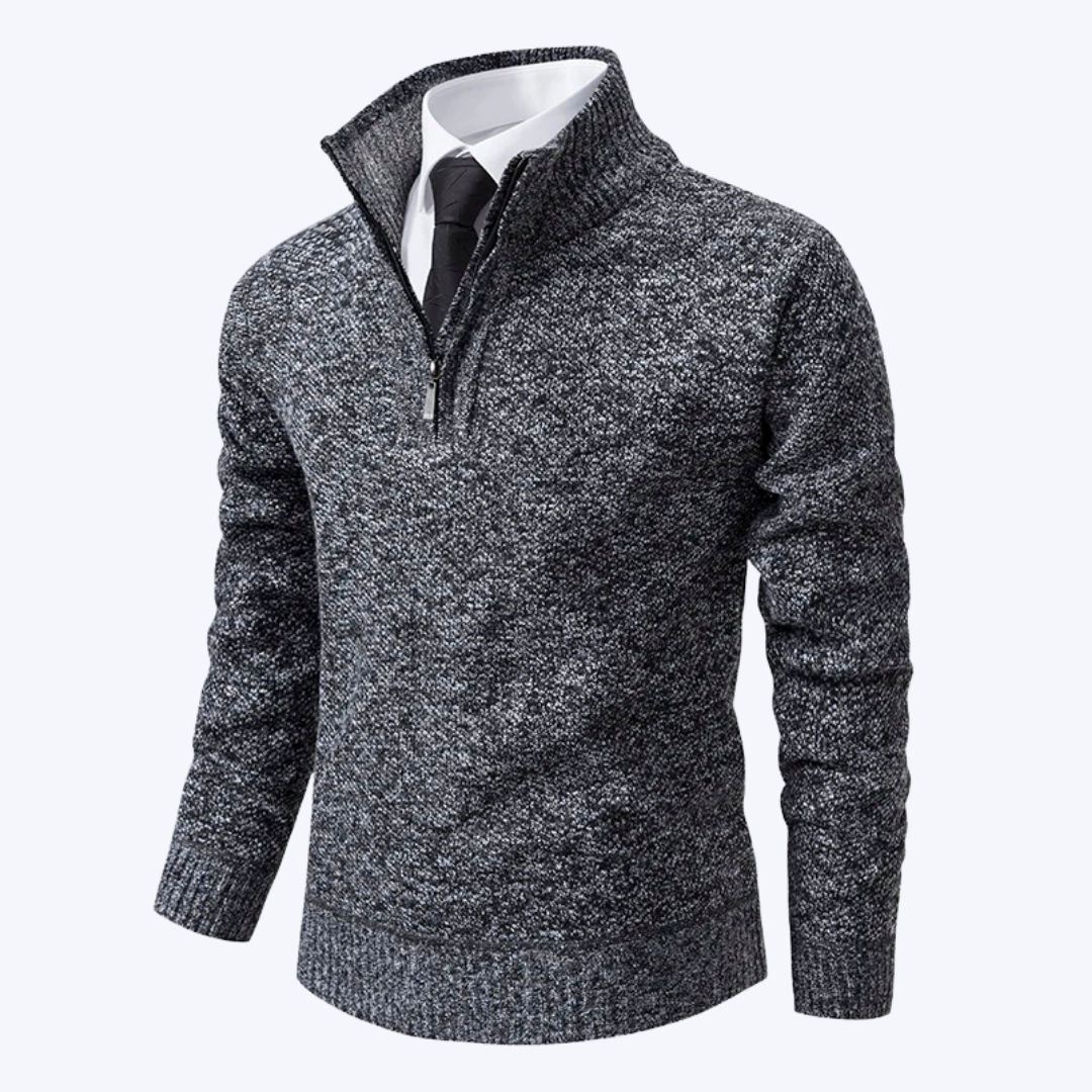 THE CASUAL KNITTED ZIPPER