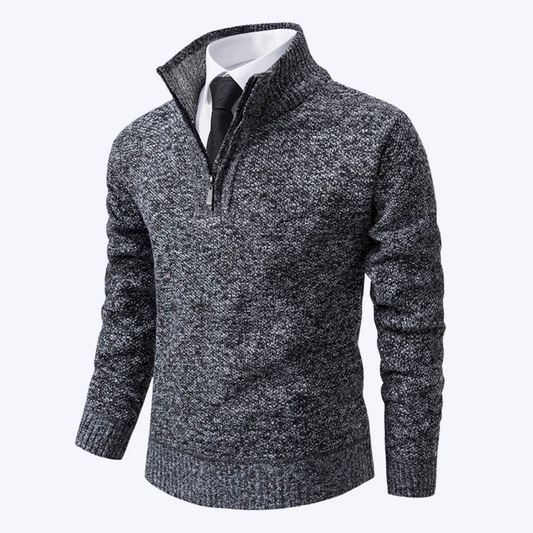 THE CASUAL KNITTED ZIPPER