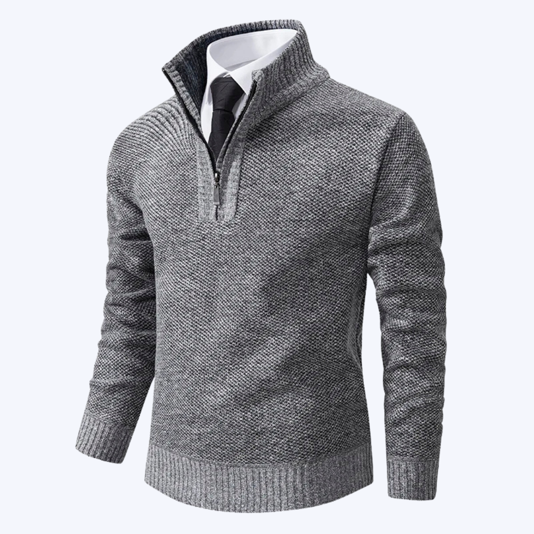 THE CASUAL KNITTED ZIPPER