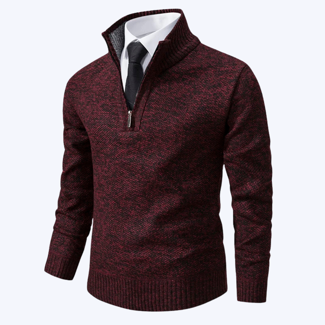 THE CASUAL KNITTED ZIPPER
