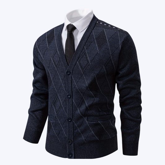 THE V-NECK CARDIGAN SWEATER