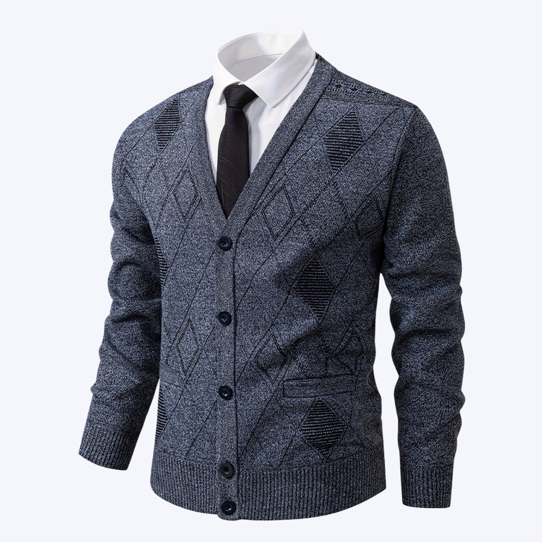 THE V-NECK CARDIGAN SWEATER