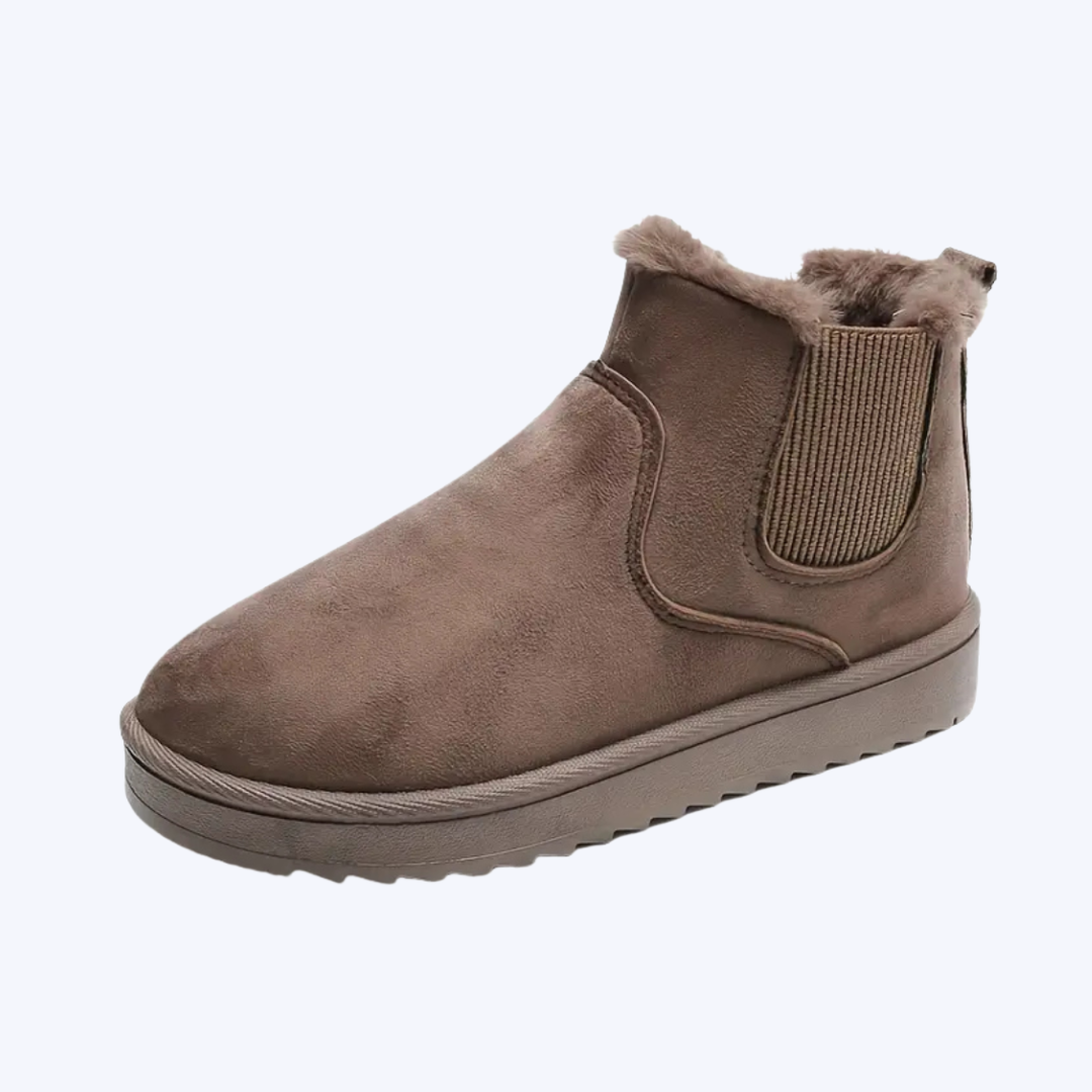 THE PLUCHE BOOTS