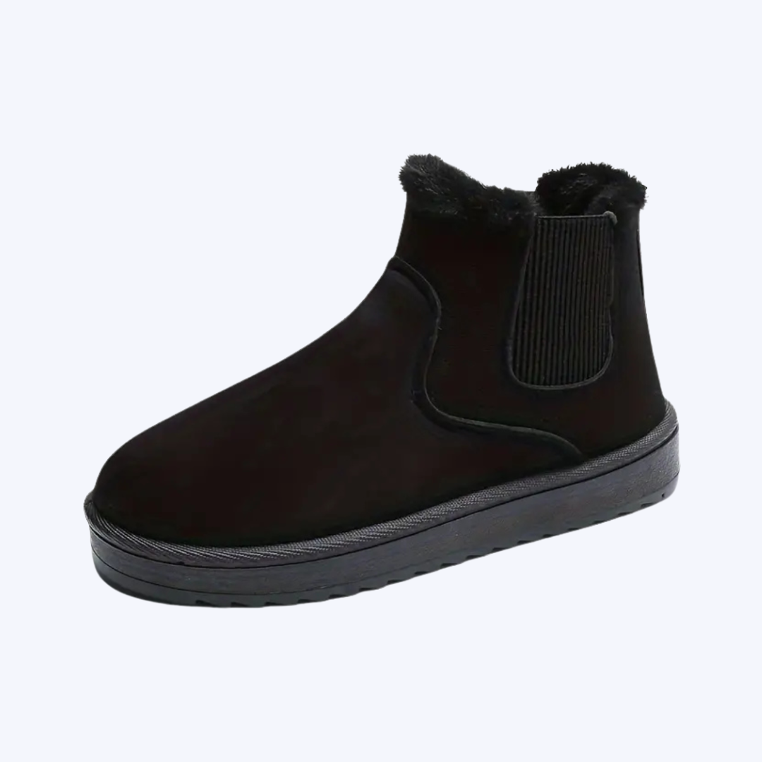 THE PLUCHE BOOTS