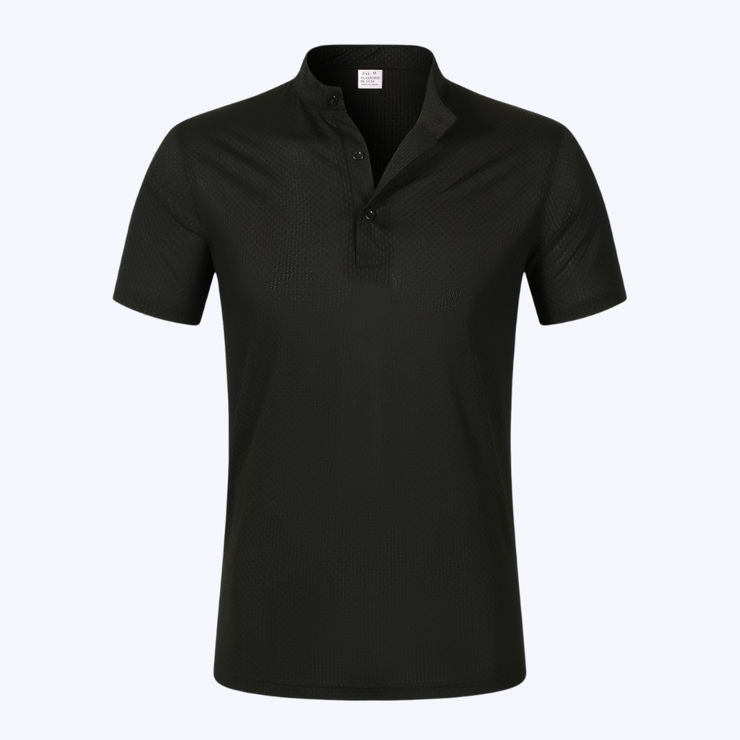 THE STANDING COLLAR POLO