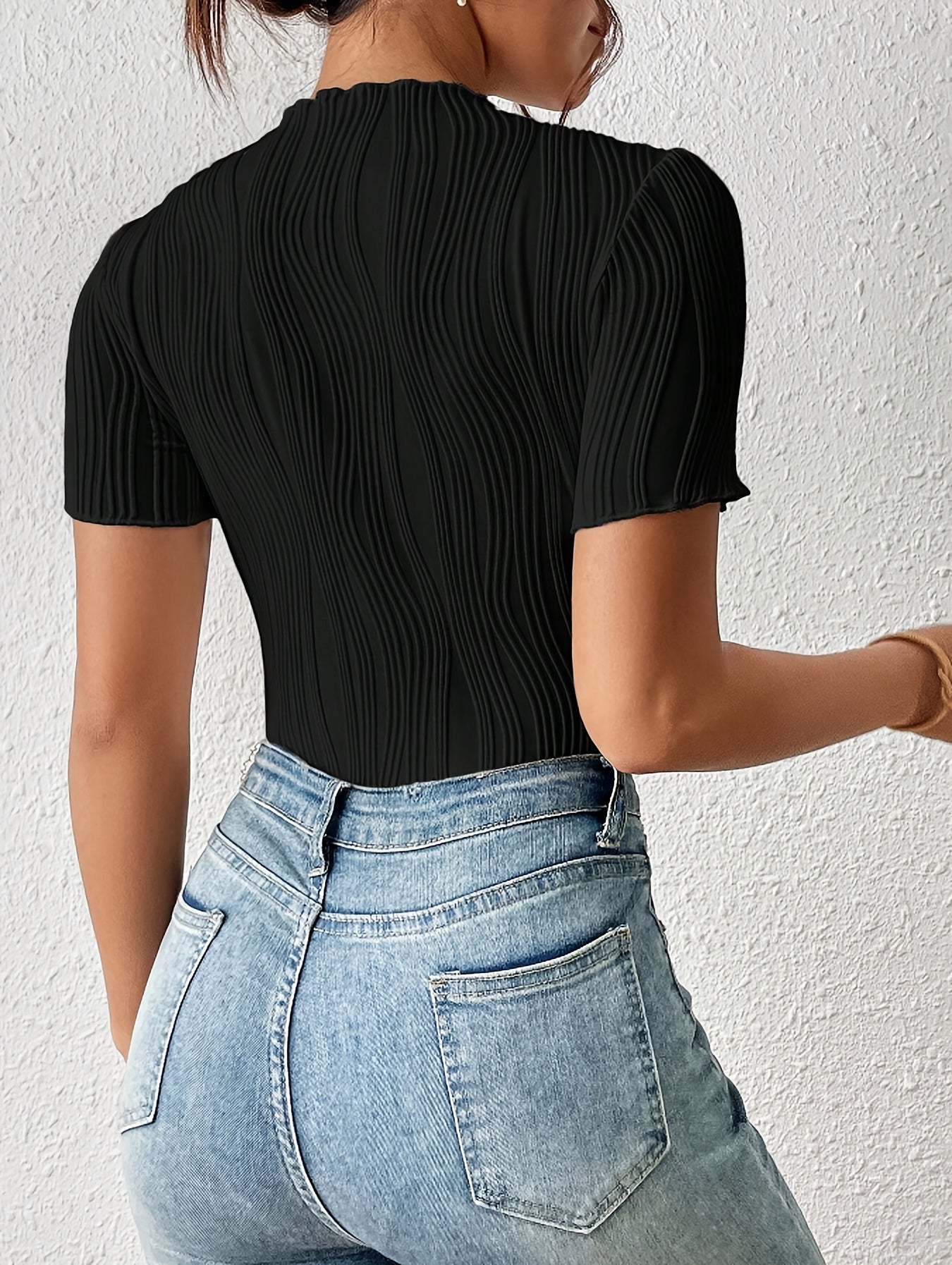 THE STRIPED BODYSUIT