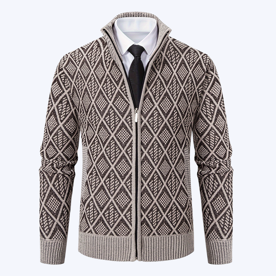 THE DIAMOND CARDIGAN JACKET