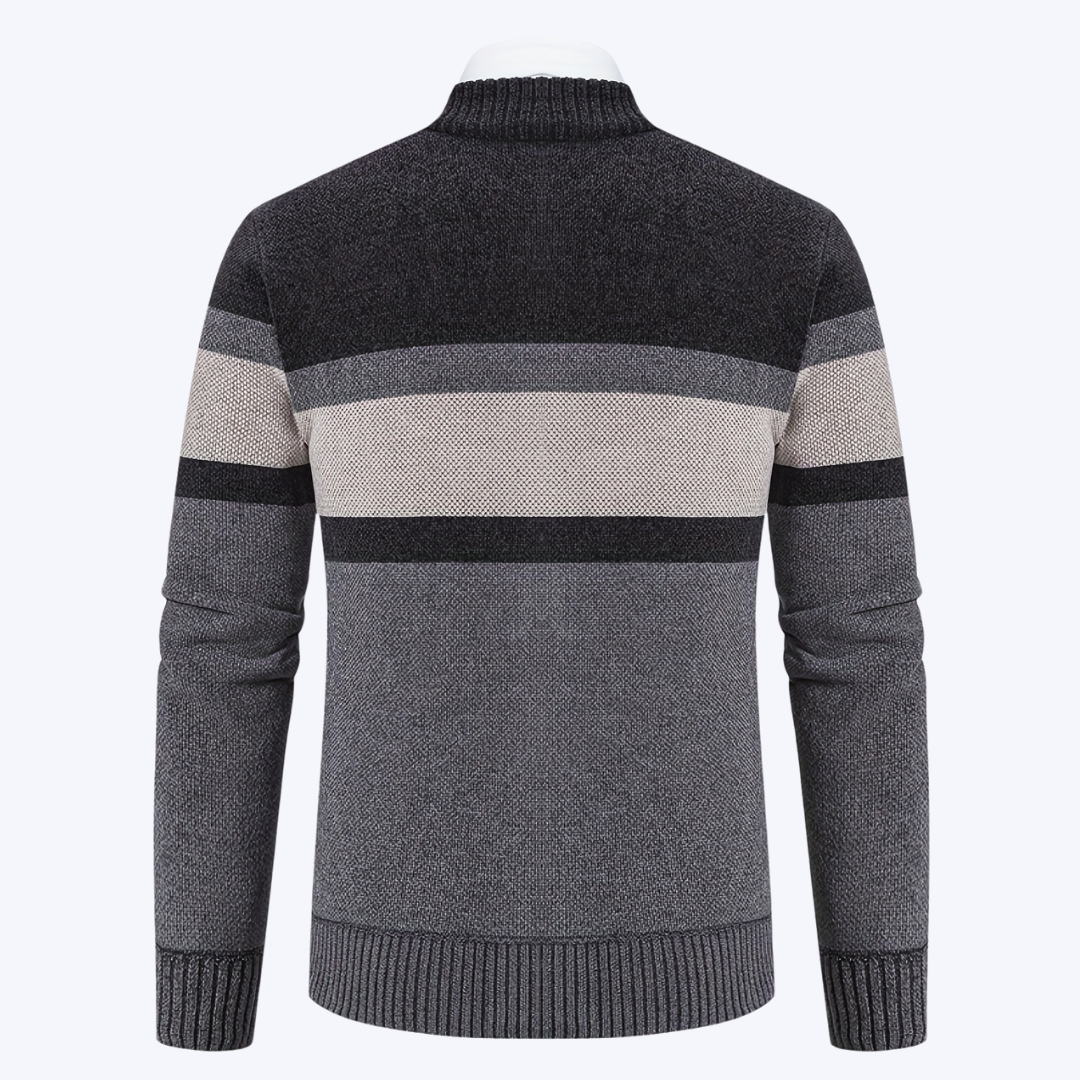 THE STRIPED CARDIGAN JACKET