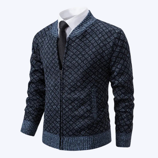 THE DIAMOND CARDIGAN SWEATER