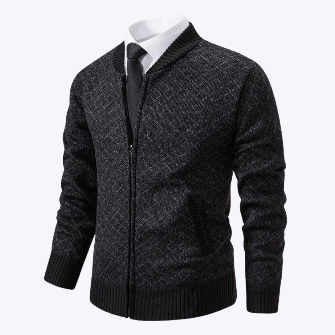 THE DIAMOND CARDIGAN SWEATER