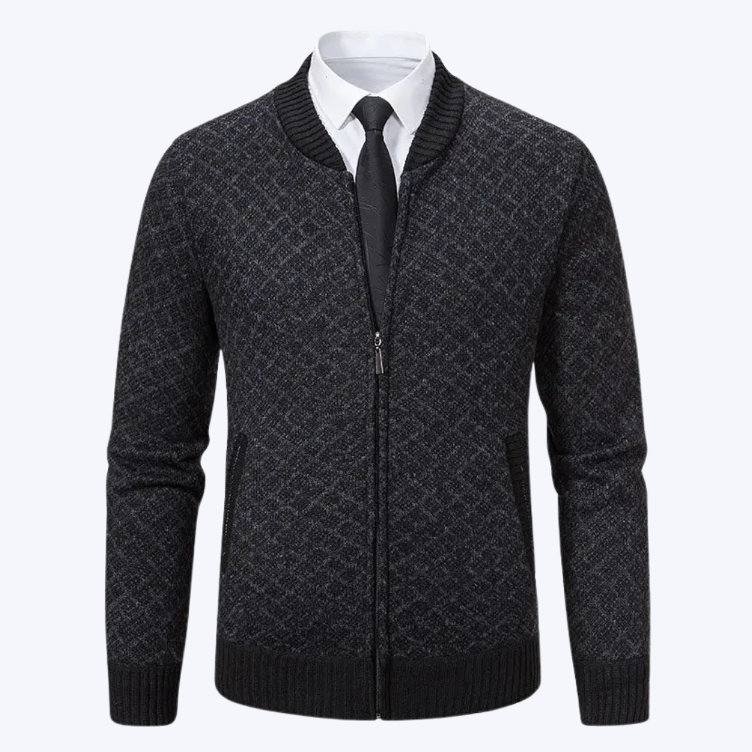 THE DIAMOND CARDIGAN SWEATER