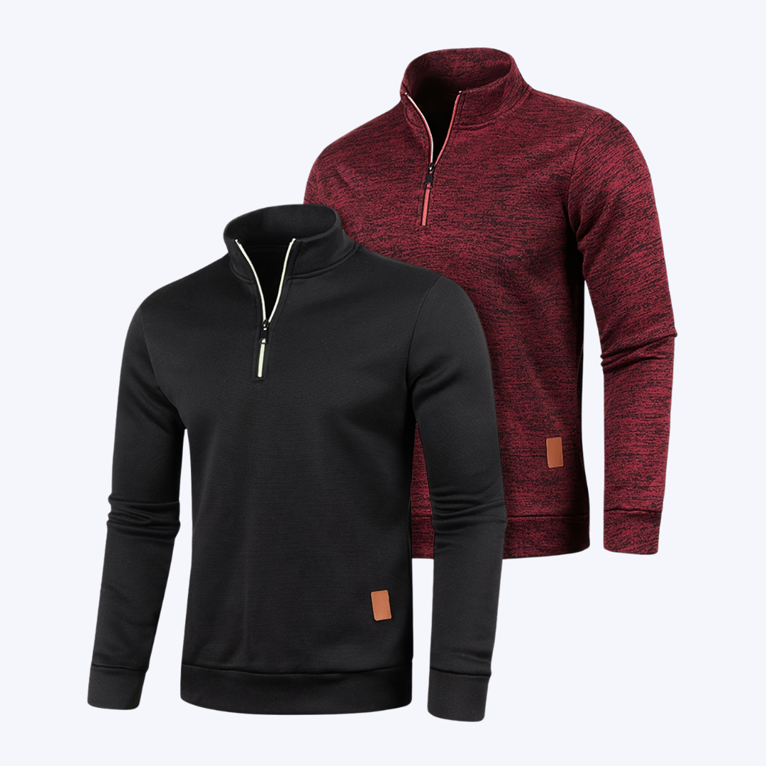 THE ATLETIC HALF-ZIP 2-PACK
