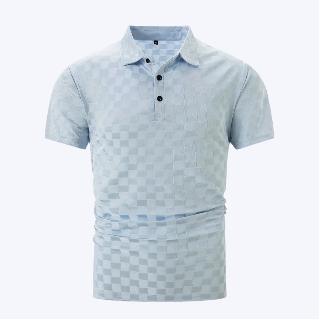 THE CASUAL CHECKERED POLO
