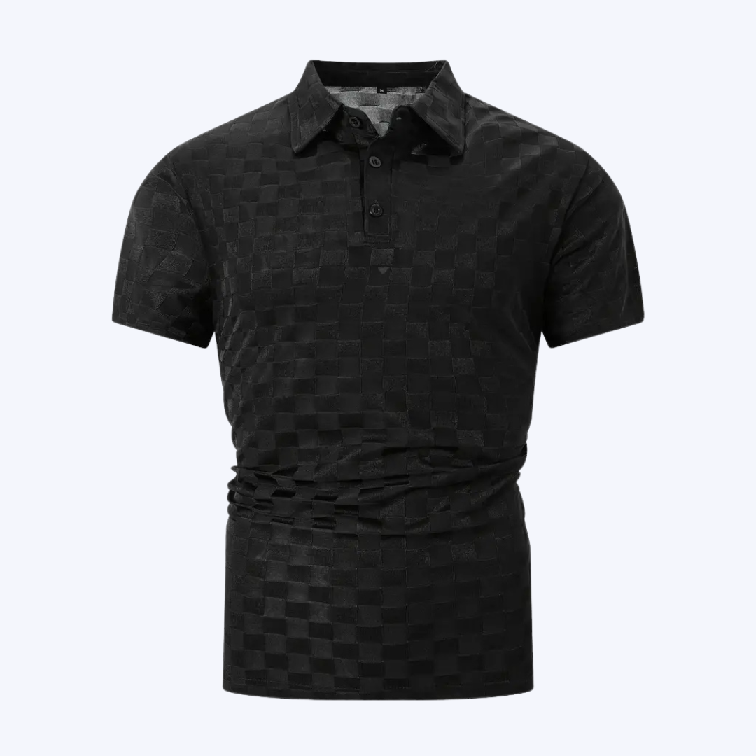THE CASUAL CHECKERED POLO
