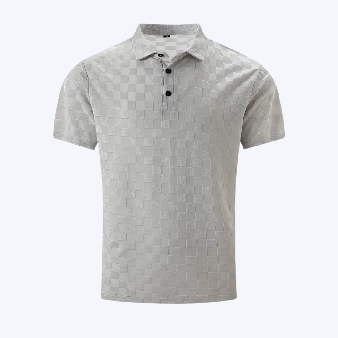 THE CASUAL CHECKERED POLO