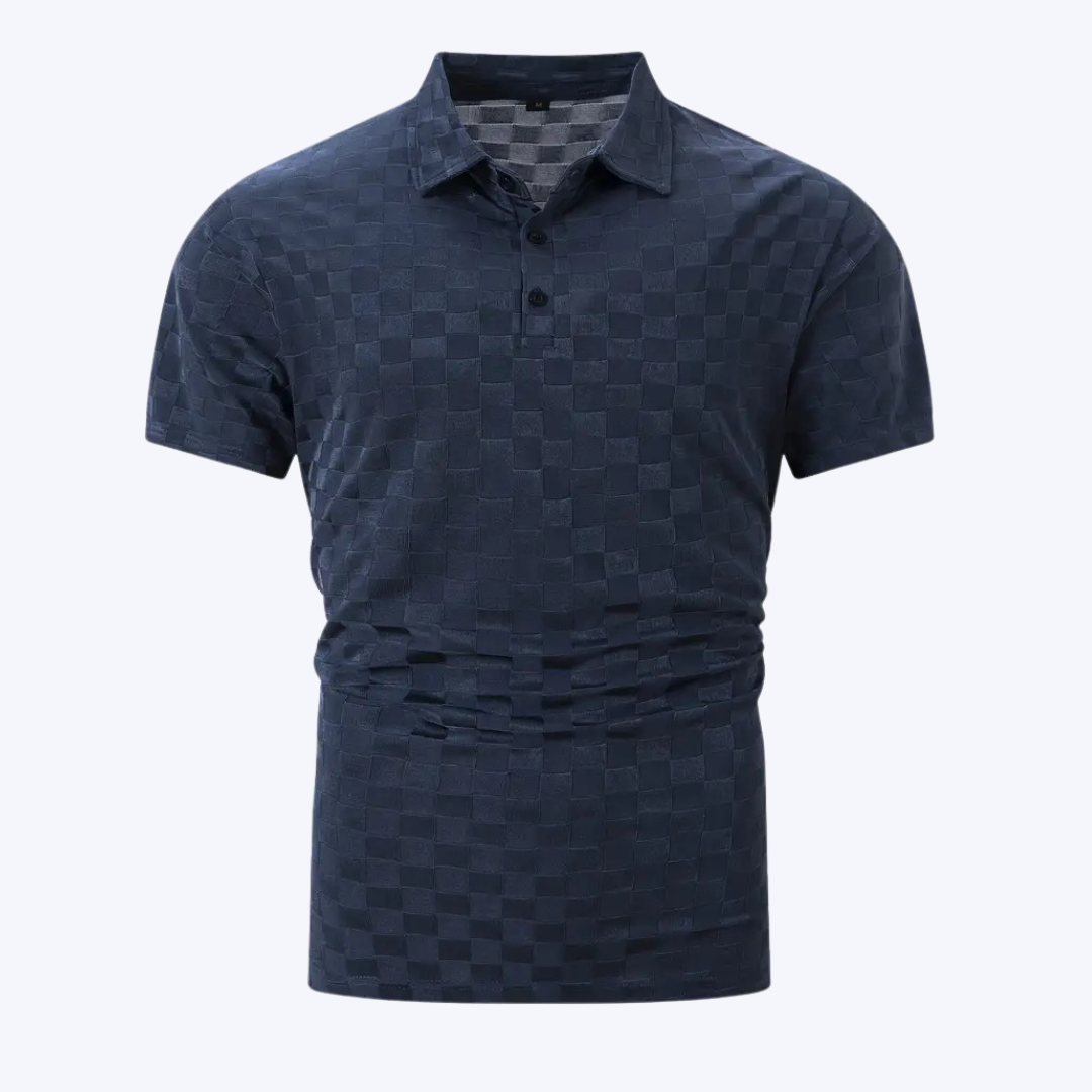 THE CASUAL CHECKERED POLO