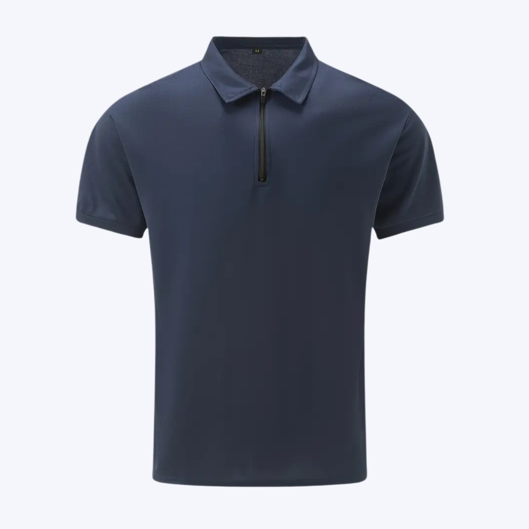 THE ATLETIC ZIP-POLO
