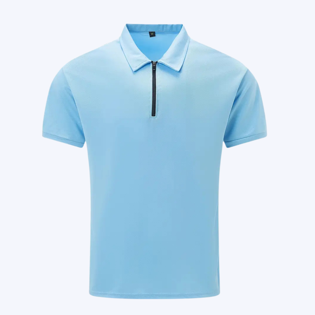 THE ATLETIC ZIP-POLO