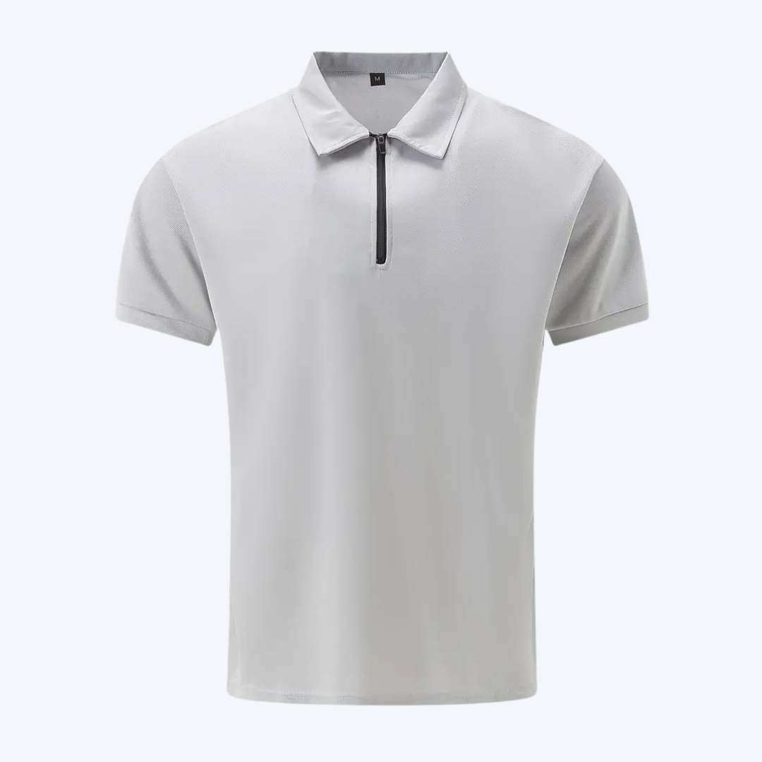 THE ATLETIC ZIP-POLO