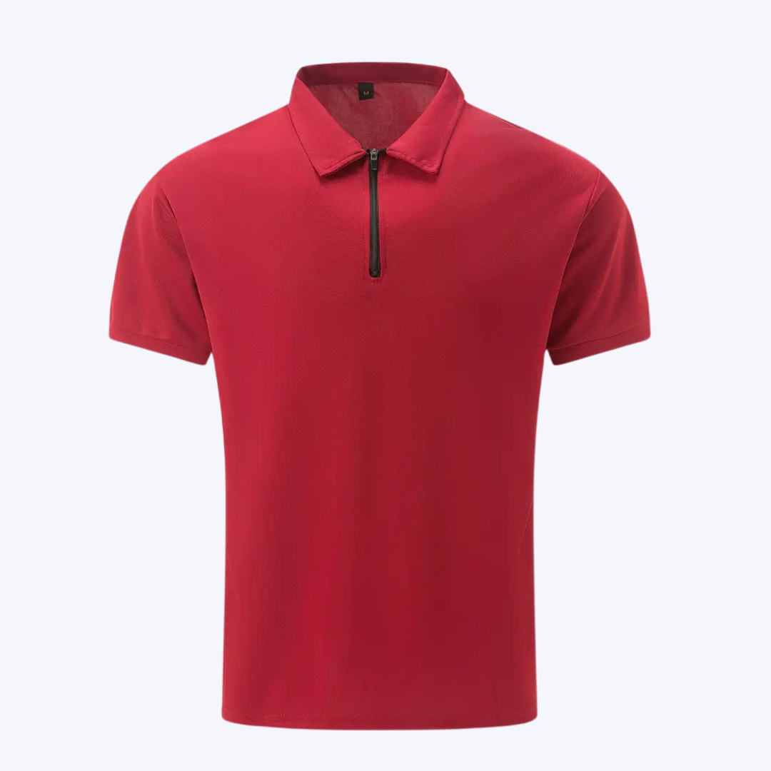 THE ATLETIC ZIP-POLO