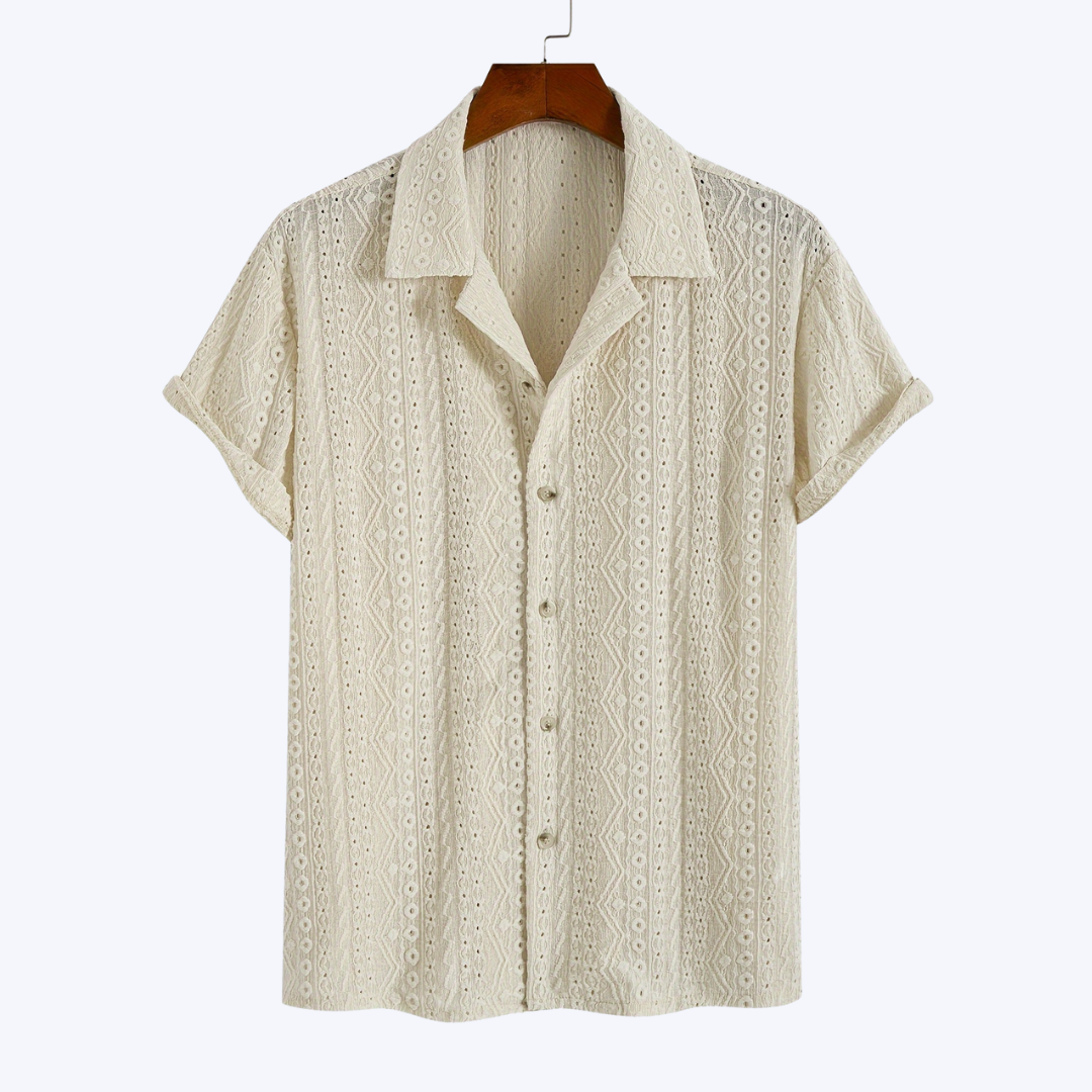 THE LINEN PATTERN SHIRT