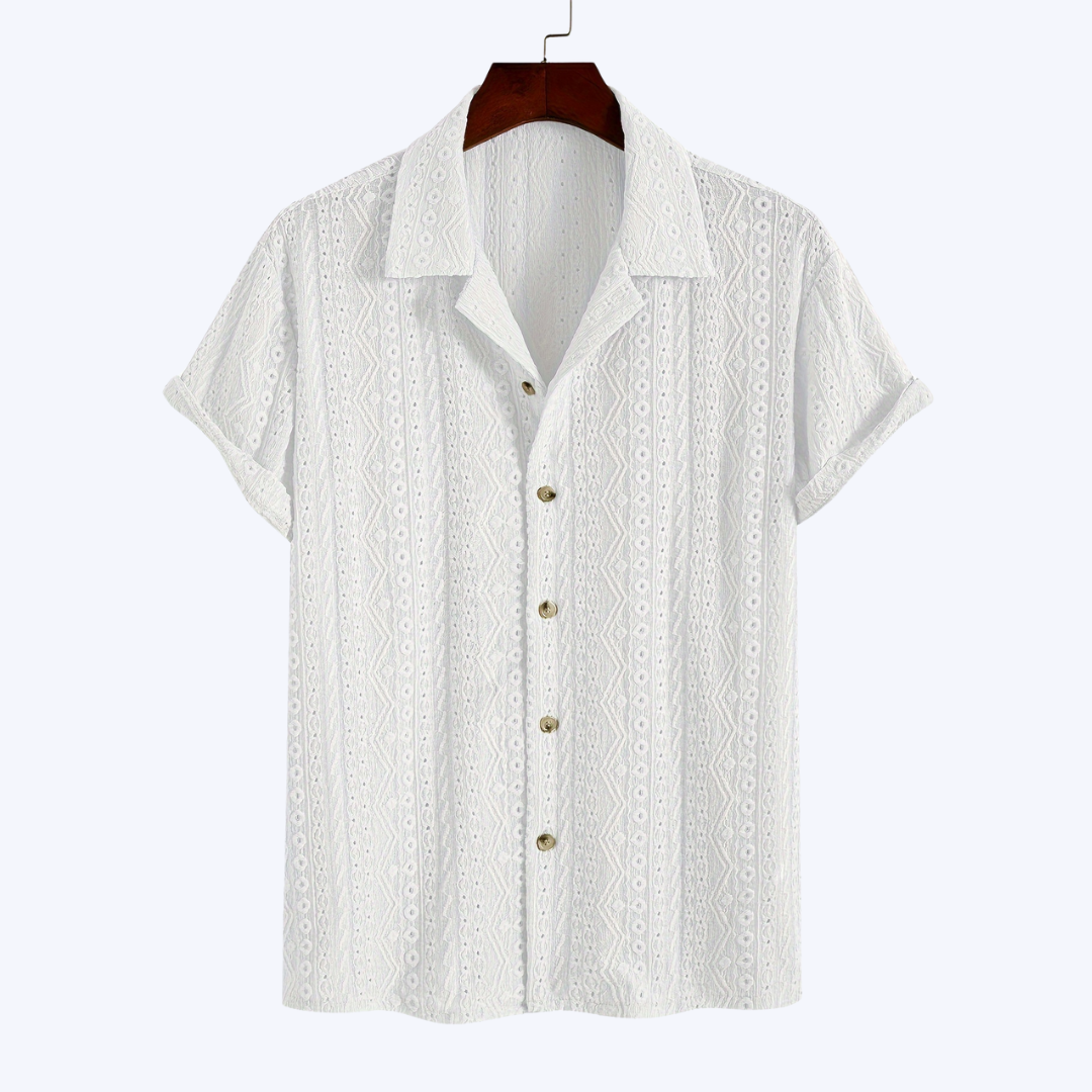 THE LINEN PATTERN SHIRT