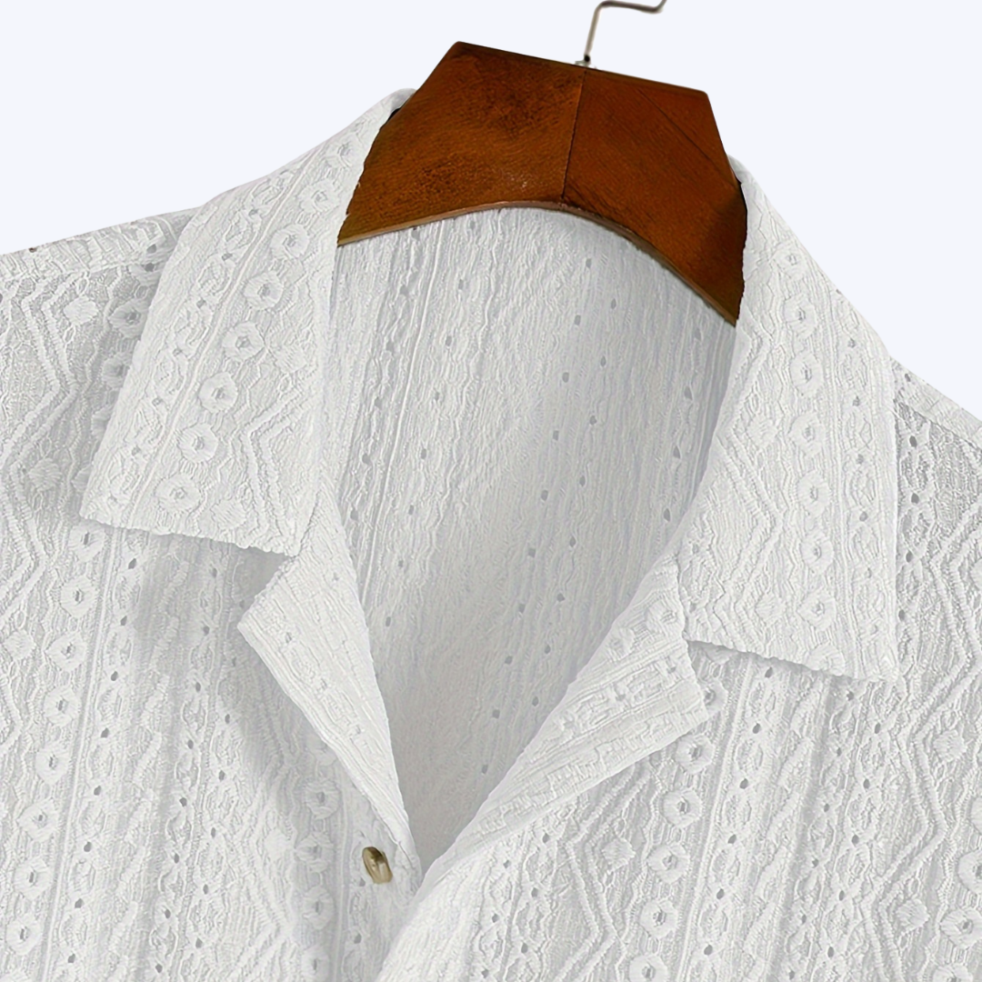 THE LINEN PATTERN SHIRT