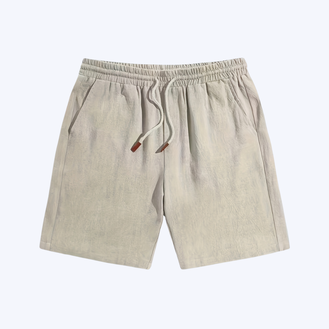 THE LINEN FIT SHORTS
