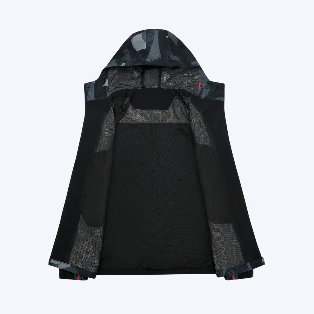 THE CAMO SOFTSHELL JACKET