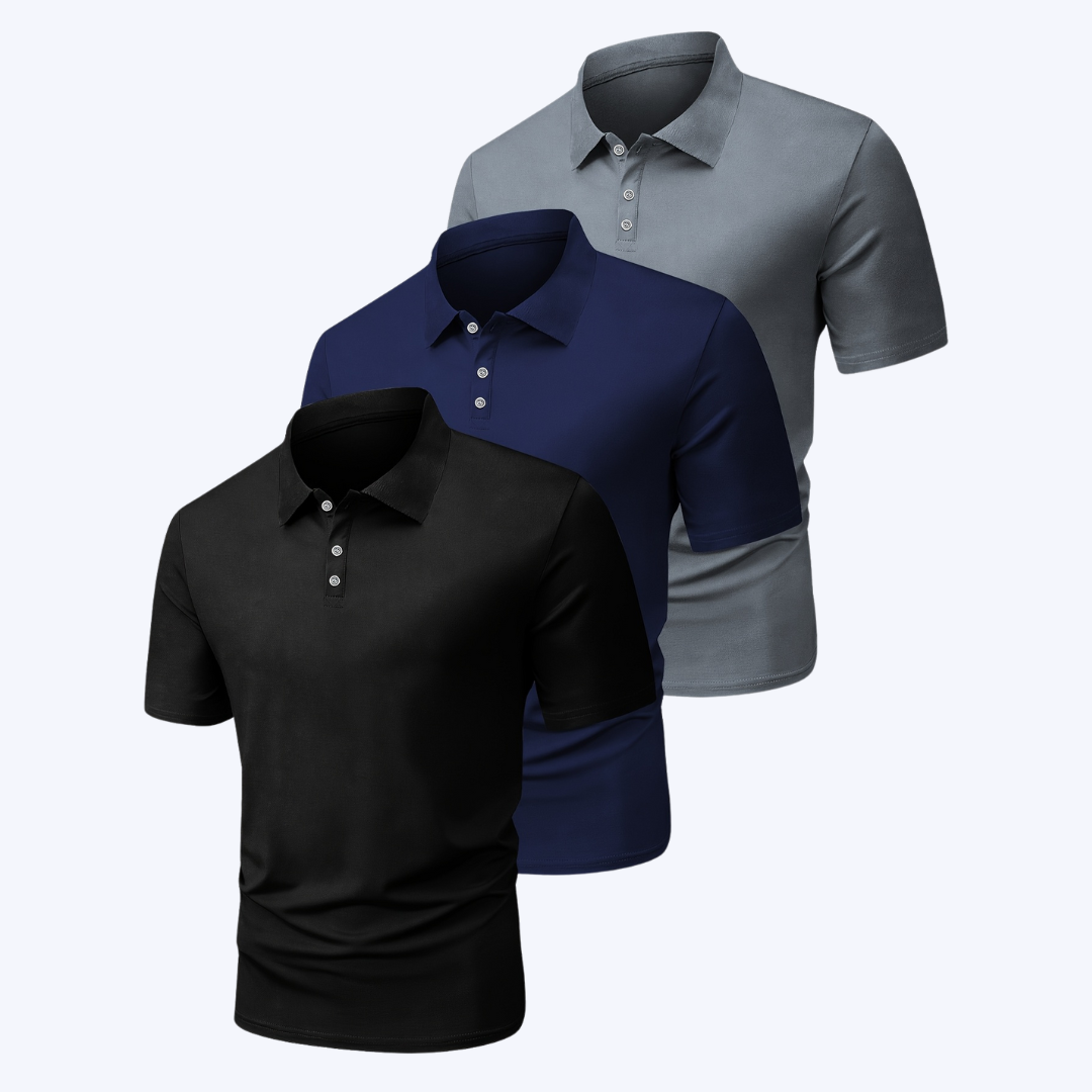 THE CASUAL POLO 3-PACK