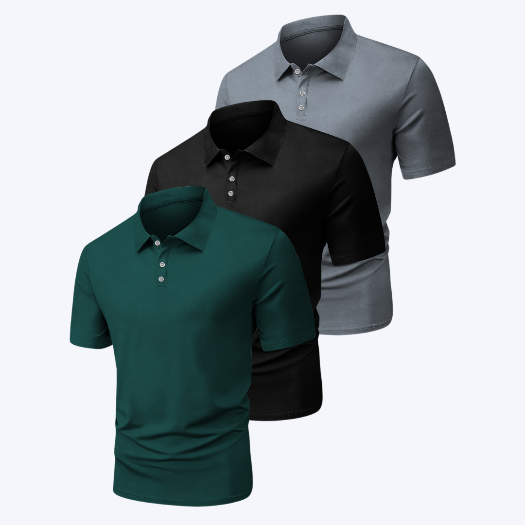 THE CASUAL POLO 3-PACK