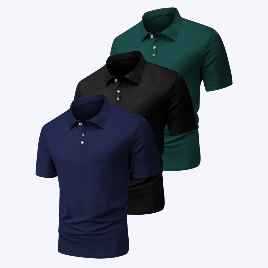 THE CASUAL POLO 3-PACK