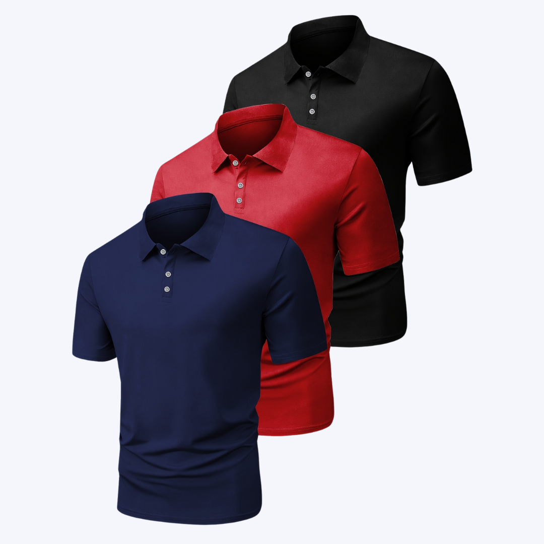 THE CASUAL POLO 3-PACK